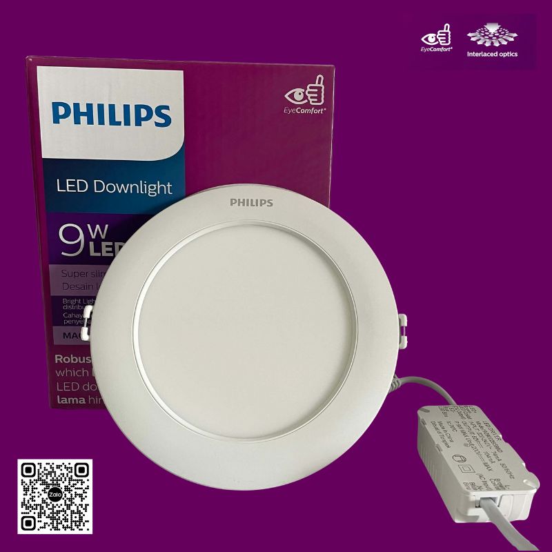 DN027B G3 – Đèn LED âm trần cao cấp nhất Philips với thiết kế tròn & vuông, công suất đa dạng